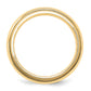 Milgrain Half Round Comfort Fit Wedding Band - WBC