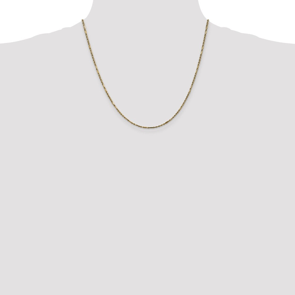Diamond-cut Milano Rope with Lobster Clasp Chain - WBC
