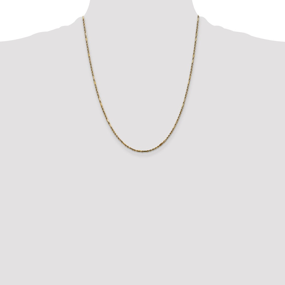 Diamond-cut Milano Rope with Lobster Clasp Chain - WBC