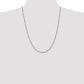 Diamond-cut Milano Rope with Lobster Clasp Chain - WBC