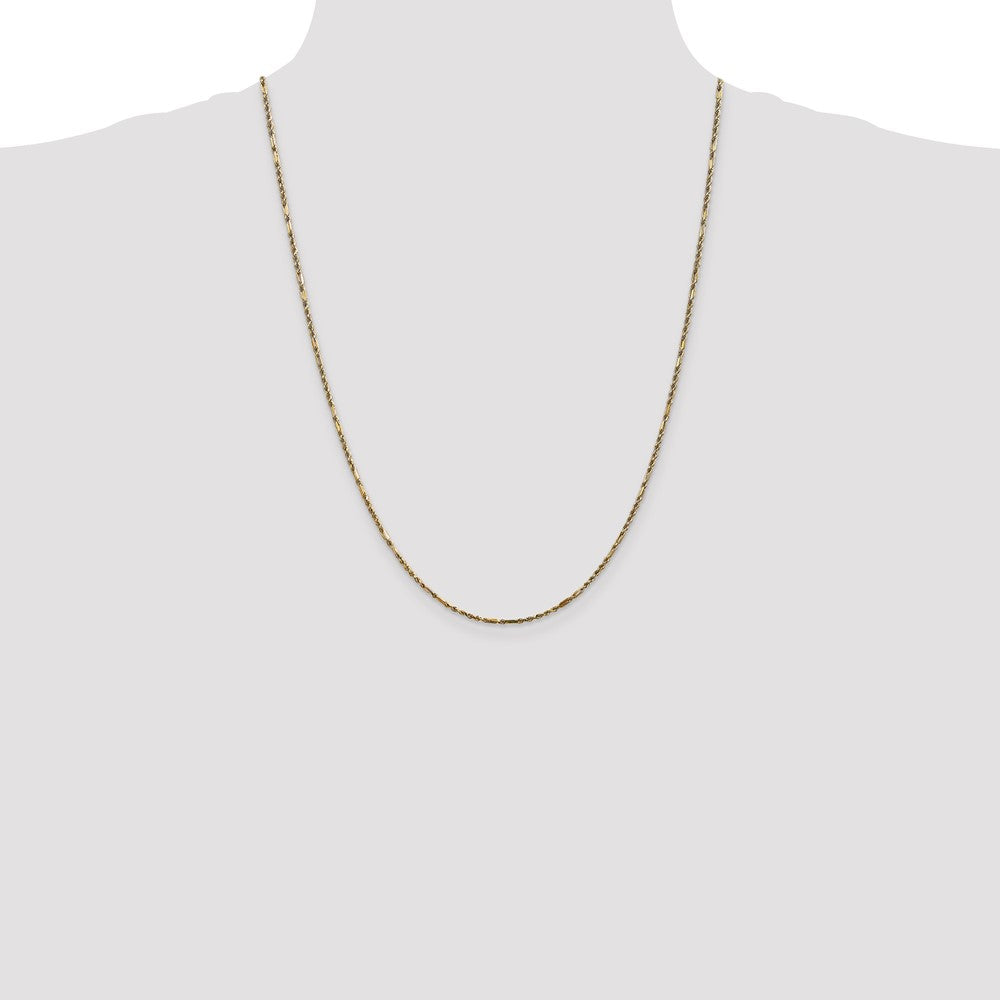 Diamond-cut Milano Rope with Lobster Clasp Chain - WBC
