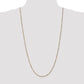 Diamond-cut Milano Rope with Lobster Clasp Chain - WBC