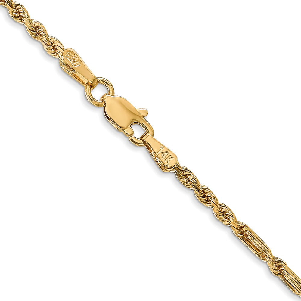 Diamond-cut Milano Rope with Lobster Clasp Chain - WBC