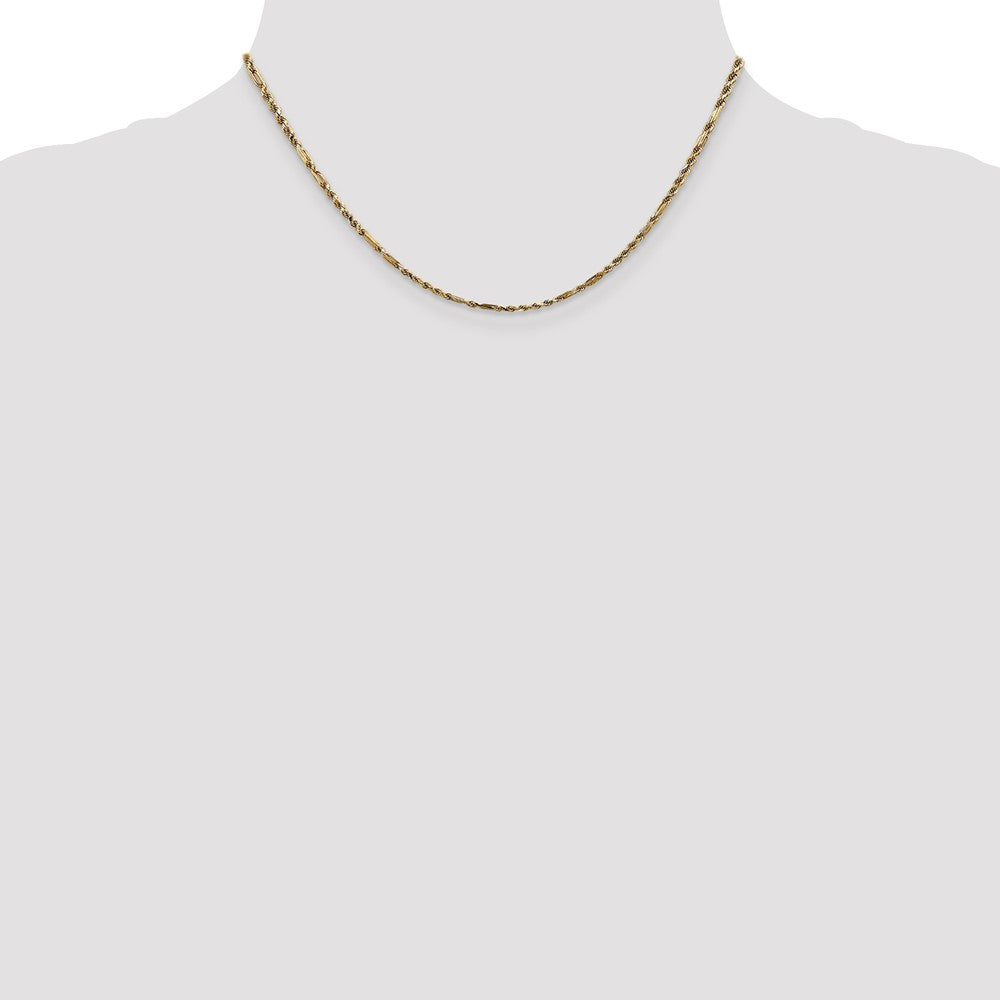 Diamond-cut Milano Rope with Lobster Clasp Chain - WBC