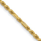 Diamond-cut Milano Rope with Lobster Clasp Chain - WBC