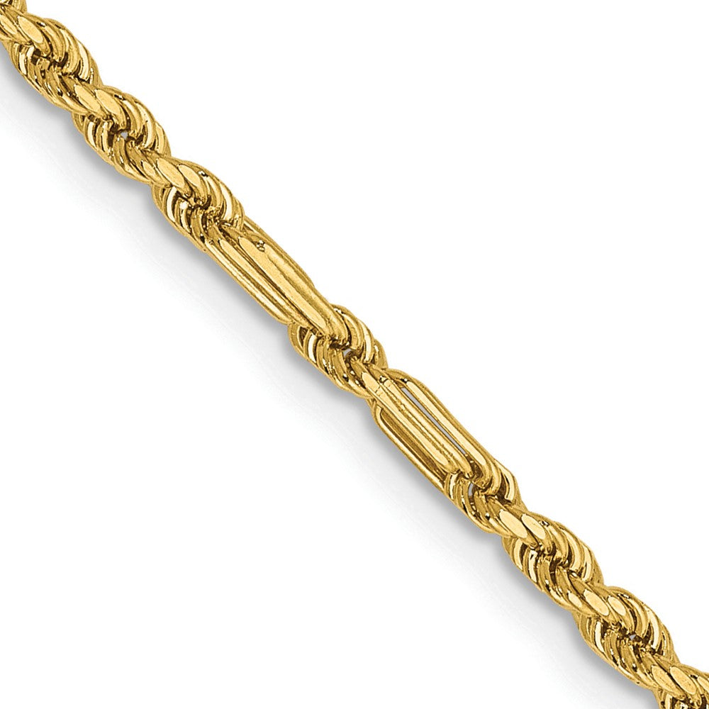 Diamond-cut Milano Rope with Lobster Clasp Chain - WBC