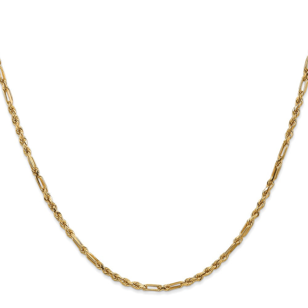 Diamond-cut Milano Rope with Lobster Clasp Chain - WBC