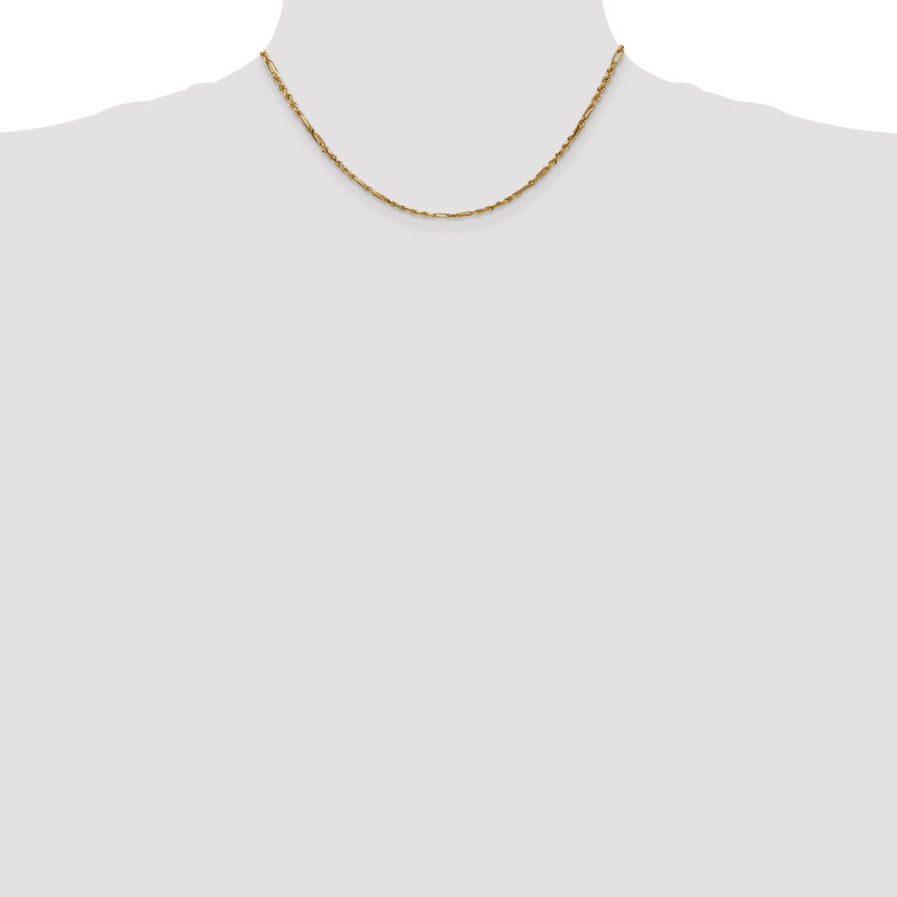 Diamond-cut Milano Rope with Lobster Clasp Chain - WBC