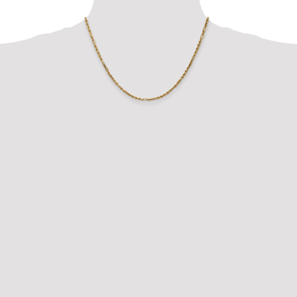 Diamond-cut Milano Rope with Lobster Clasp Chain - WBC