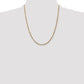 Diamond-cut Milano Rope with Lobster Clasp Chain - WBC