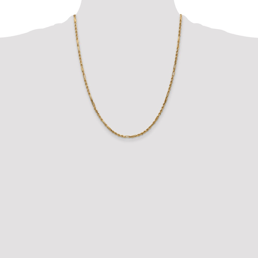 Diamond-cut Milano Rope with Lobster Clasp Chain - WBC