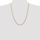 Diamond-cut Milano Rope with Lobster Clasp Chain - WBC