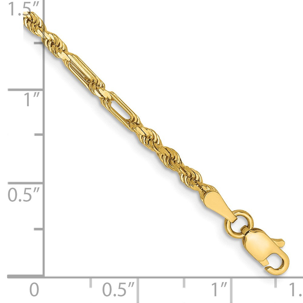 Diamond-cut Milano Rope with Lobster Clasp Chain - WBC