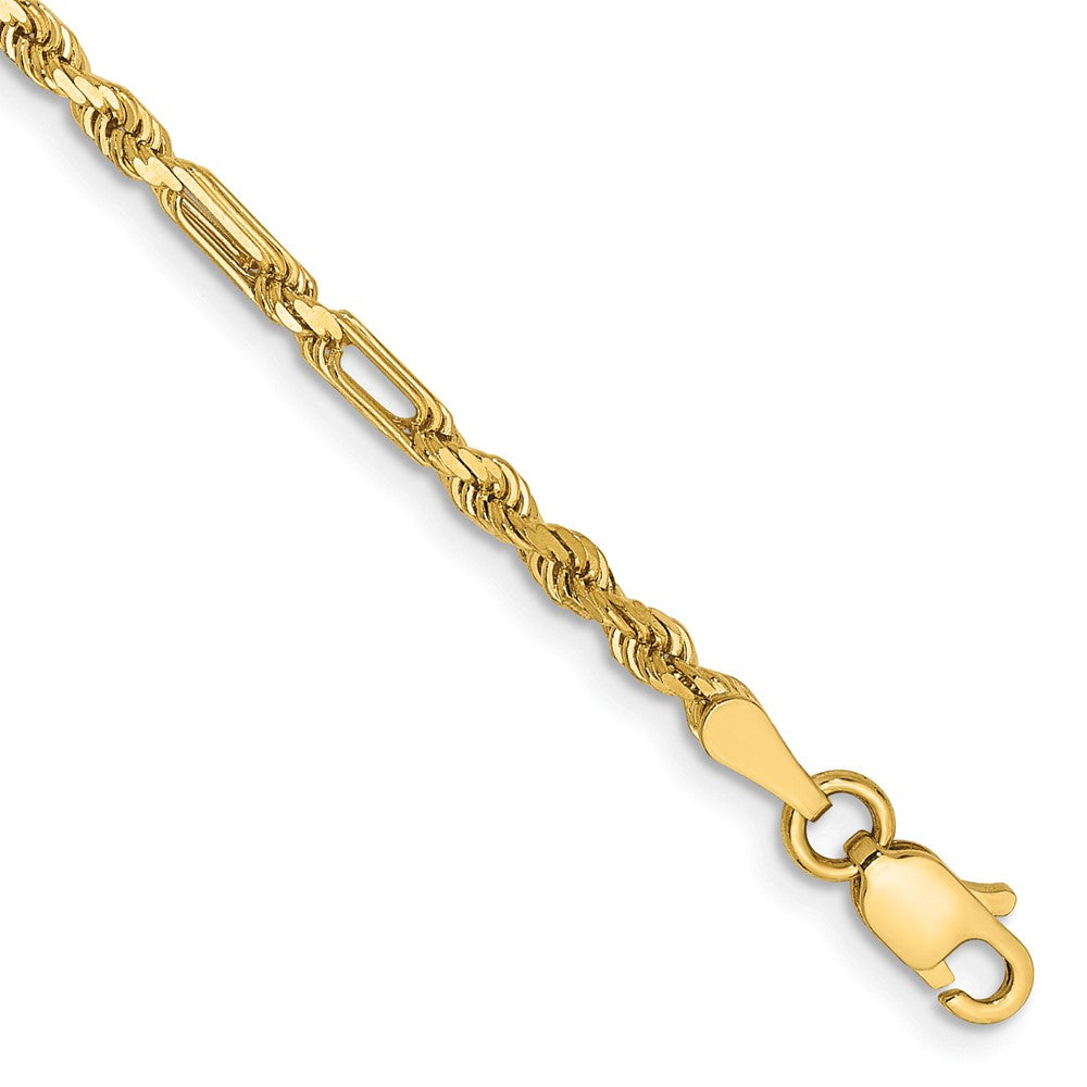 Diamond-cut Milano Rope with Lobster Clasp Chain - WBC