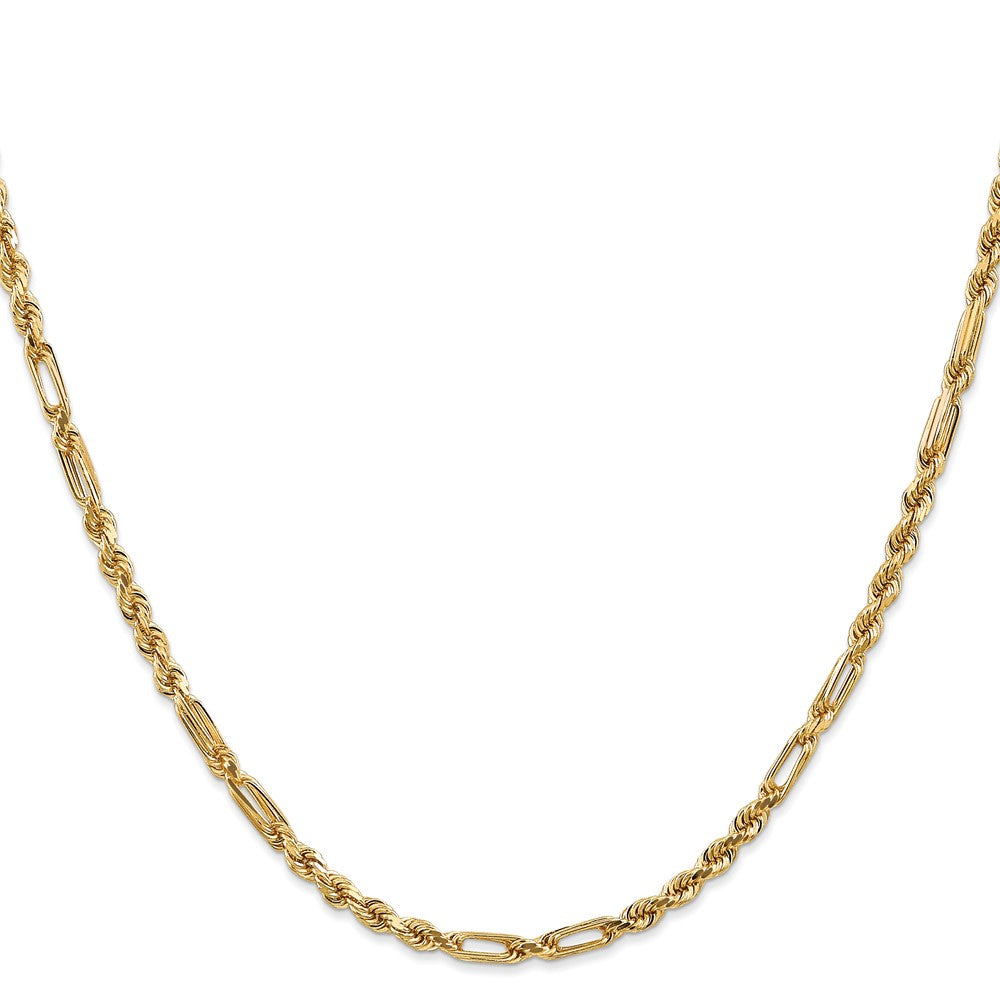 Diamond-cut Milano Rope with Lobster Clasp Chain - WBC