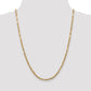 Diamond-cut Milano Rope with Lobster Clasp Chain - WBC