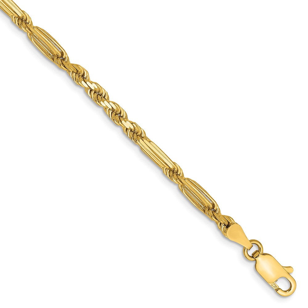 Diamond-cut Milano Rope with Lobster Clasp Chain - WBC