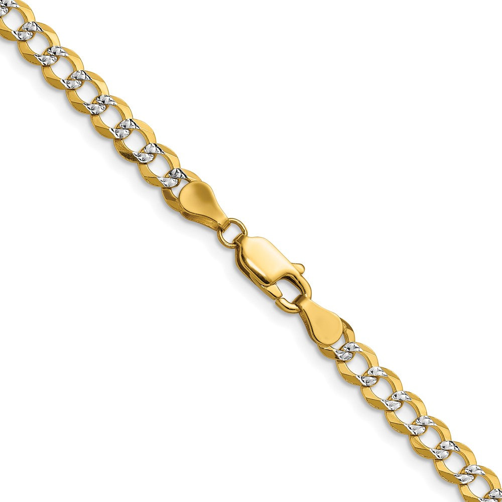 Lightweight PavÇ Flat Cuban Chain - WBC