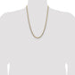 Lightweight PavÇ Flat Cuban Chain - WBC