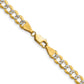 Lightweight PavÇ Flat Cuban Chain - WBC