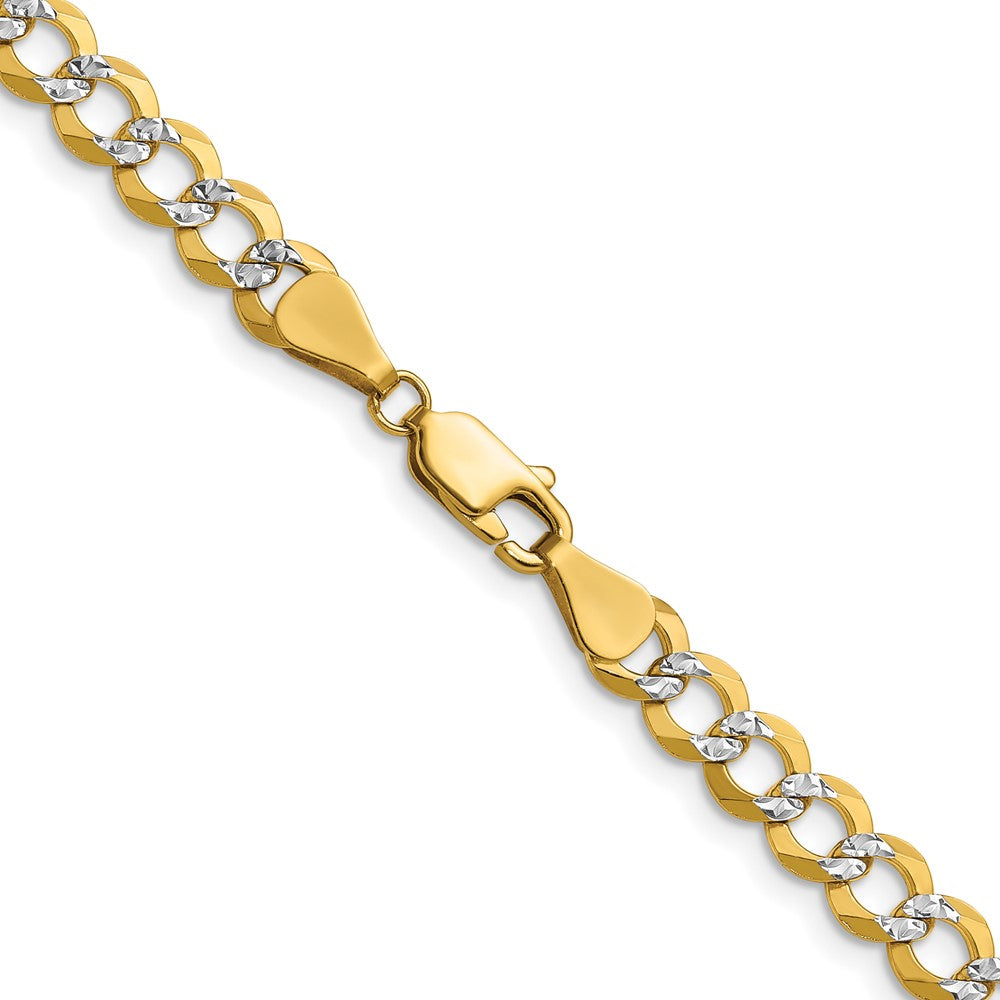 Lightweight PavÇ Flat Cuban Chain - WBC