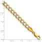 Lightweight PavÇ Flat Cuban Chain - WBC