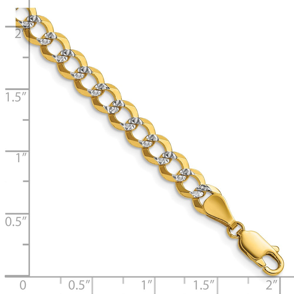 Lightweight PavÇ Flat Cuban Chain - WBC