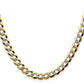Lightweight PavÇ Flat Cuban Chain - WBC