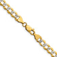 Lightweight PavÇ Flat Cuban Chain - WBC