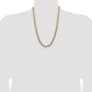 Lightweight PavÇ Flat Cuban Chain - WBC