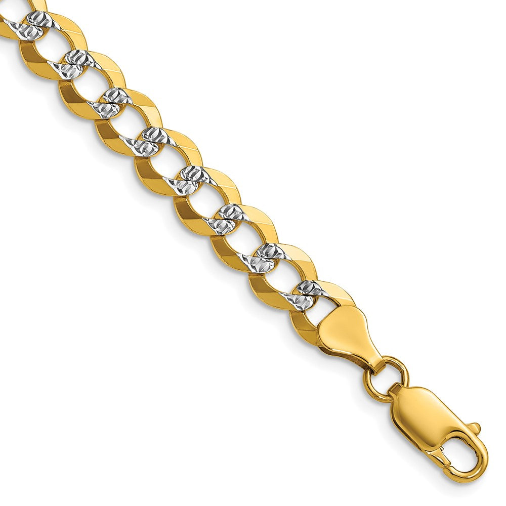 Lightweight PavÇ Flat Cuban Chain - WBC