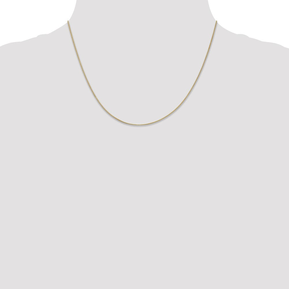 . Box with Spring Ring Clasp Chain - WBC