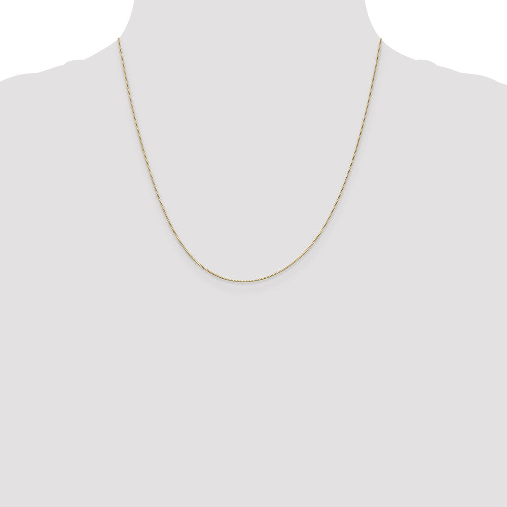 . Box with Spring Ring Clasp Chain - WBC