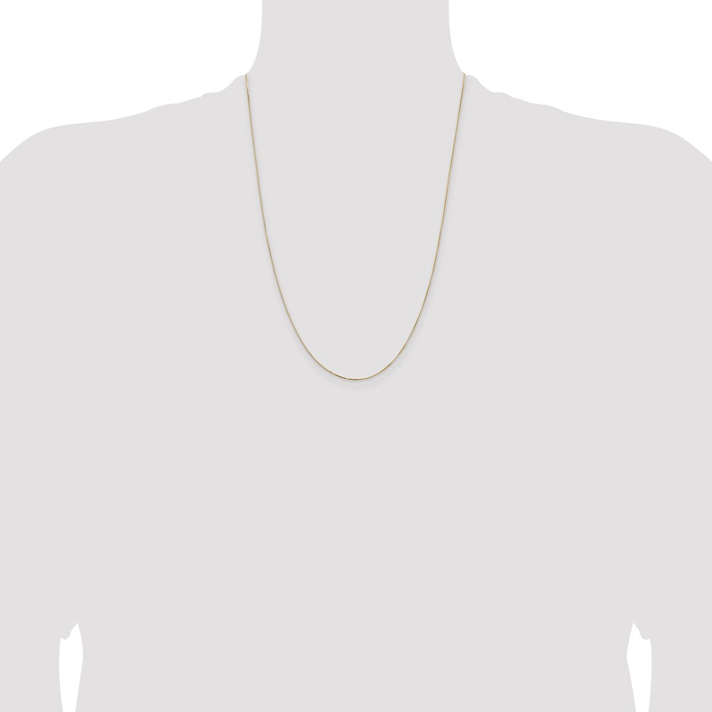 . Box with Spring Ring Clasp Chain - WBC