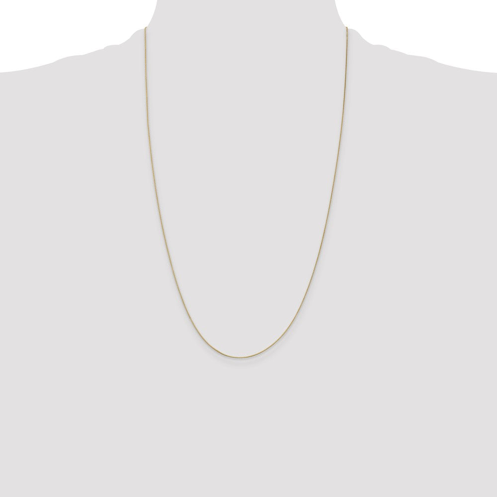 . Box with Spring Ring Clasp Chain - WBC