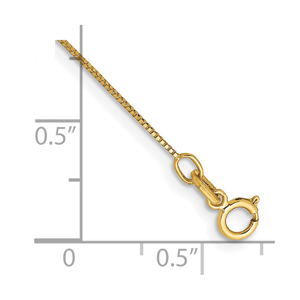 . Box with Spring Ring Clasp Anklet - WBC
