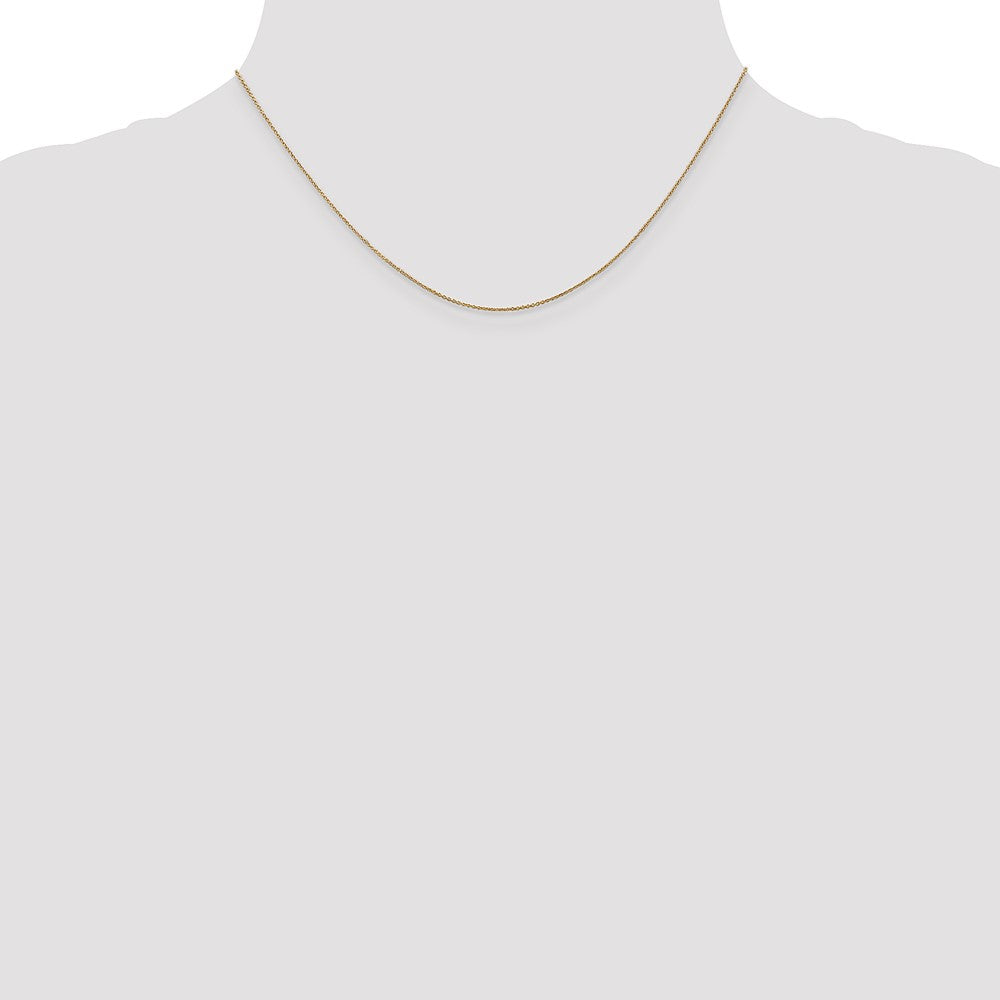 . Cable with Spring Ring Clasp Pendant Chain - WBC