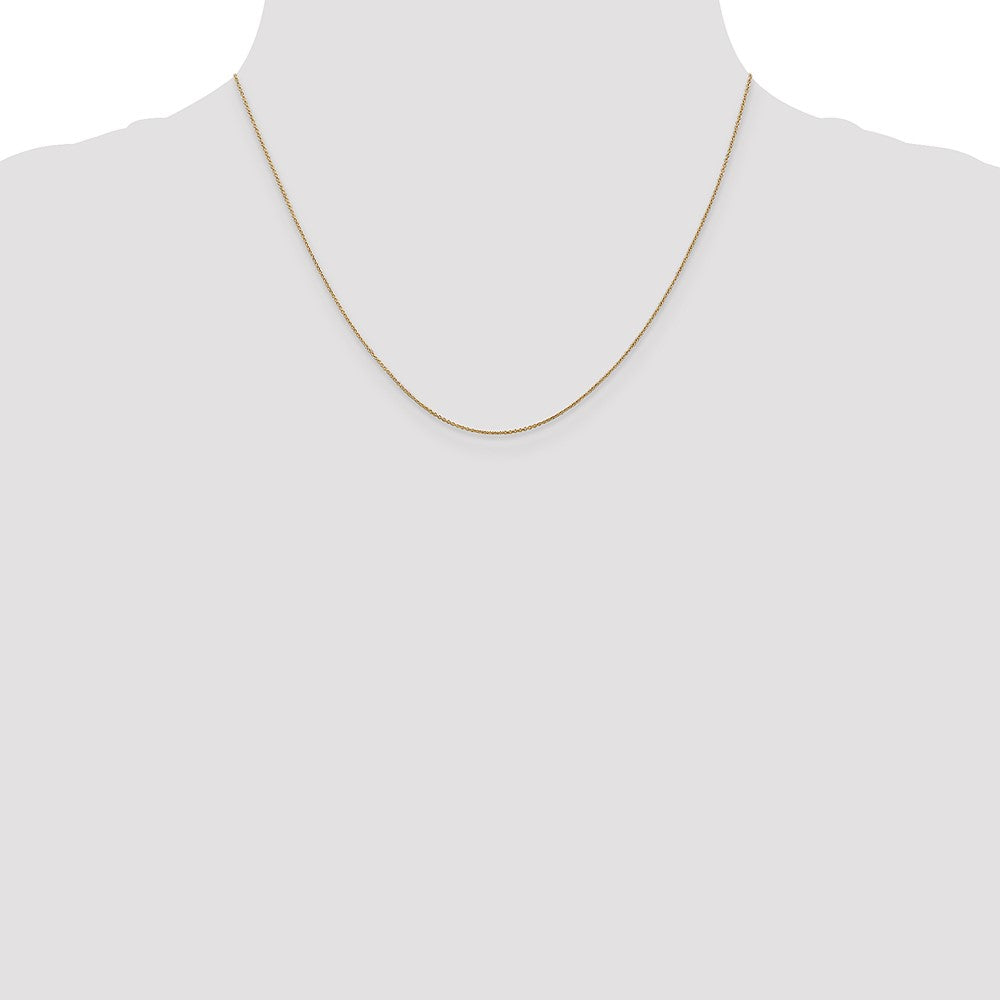 . Cable with Spring Ring Clasp Pendant Chain - WBC