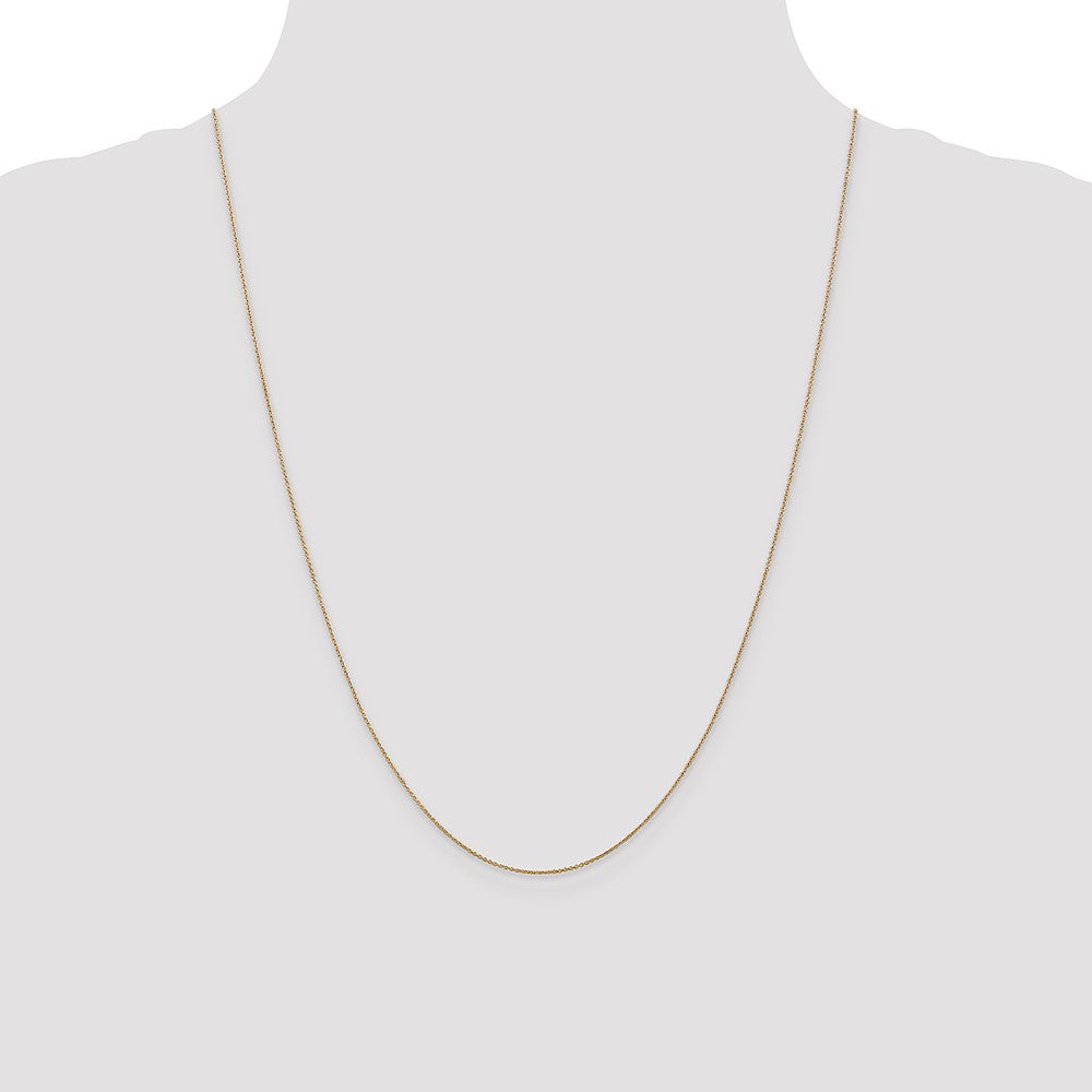 . Cable with Spring Ring Clasp Pendant Chain - WBC