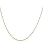 . Diamond-cut Round Open Link Cable with Spring Ring Clasp Chain - WBC