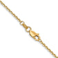 Solid Diamond-cut Cable with Lobster Clasp Chain - WBC