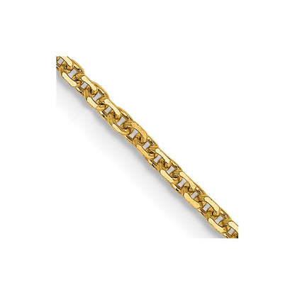 Solid Diamond-cut Cable with Lobster Clasp Chain - WBC