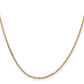 Solid Diamond-cut Cable with Lobster Clasp Chain - WBC