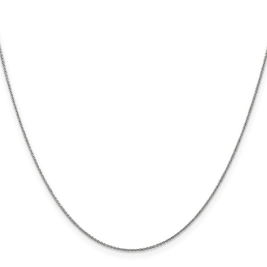 . Cable with Spring Ring Clasp Pendant Chain - WBC