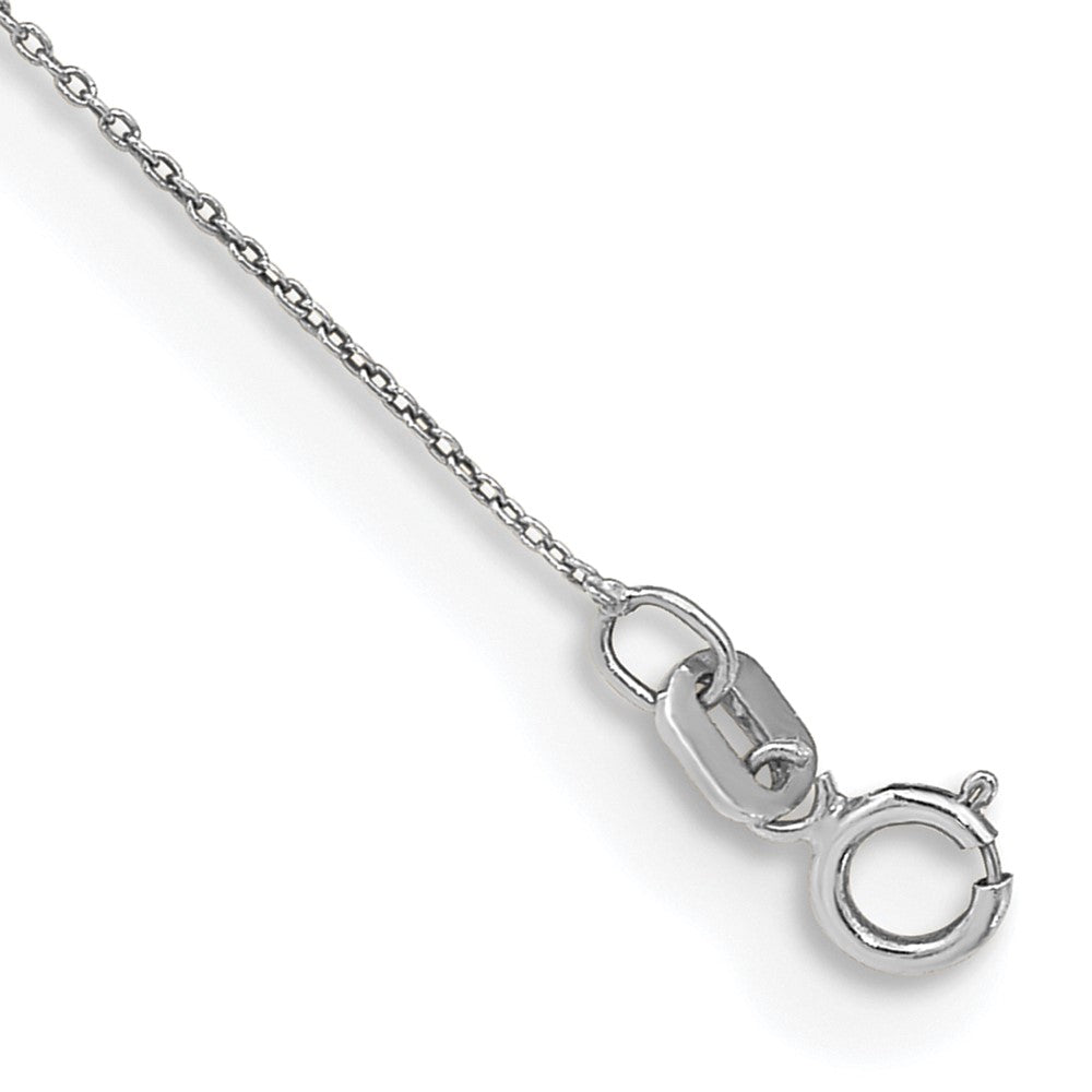. Cable with Spring Ring Clasp Anklet - WBC
