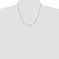 . Diamond-cut Cable with Lobster Clasp Chain - WBC