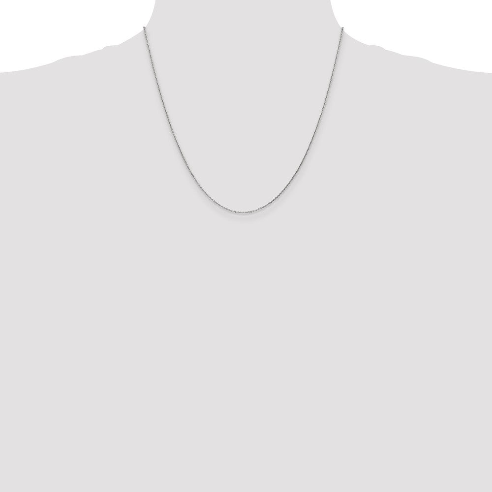 . Diamond-cut Cable with Lobster Clasp Chain - WBC