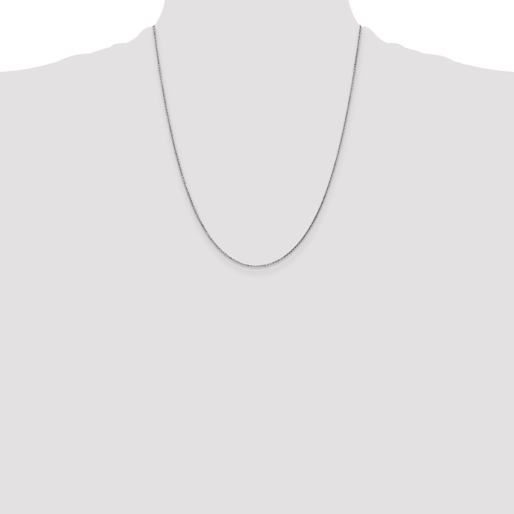 . Diamond-cut Cable with Lobster Clasp Chain - WBC