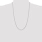 . Diamond-cut Cable with Lobster Clasp Chain - WBC