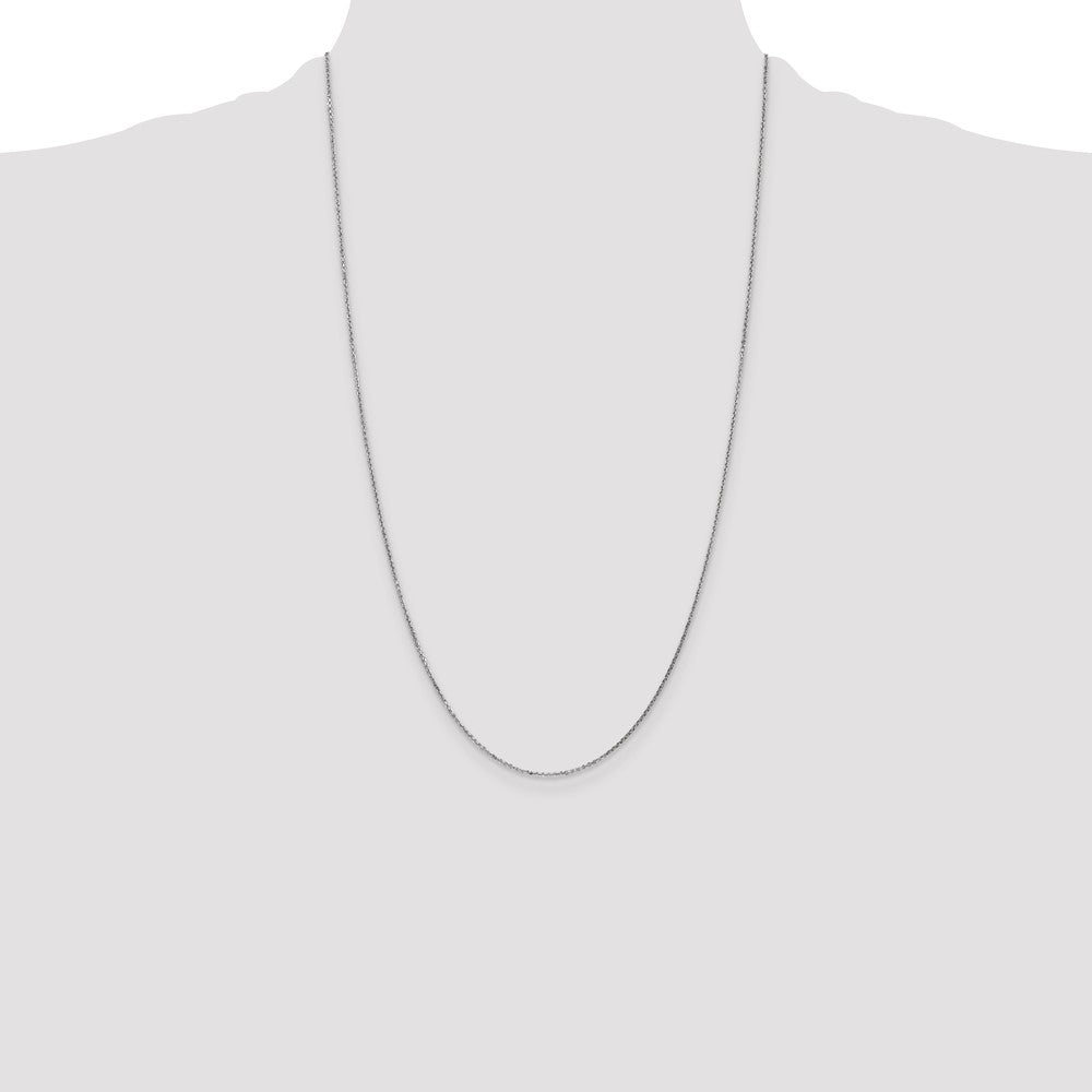 . Diamond-cut Cable with Lobster Clasp Chain - WBC